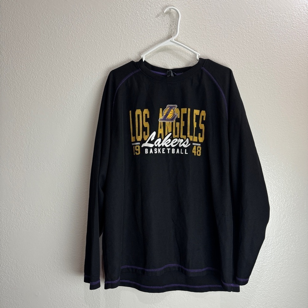 Los Angeles Lakers Vintage Light Weight Shirt Size XXL